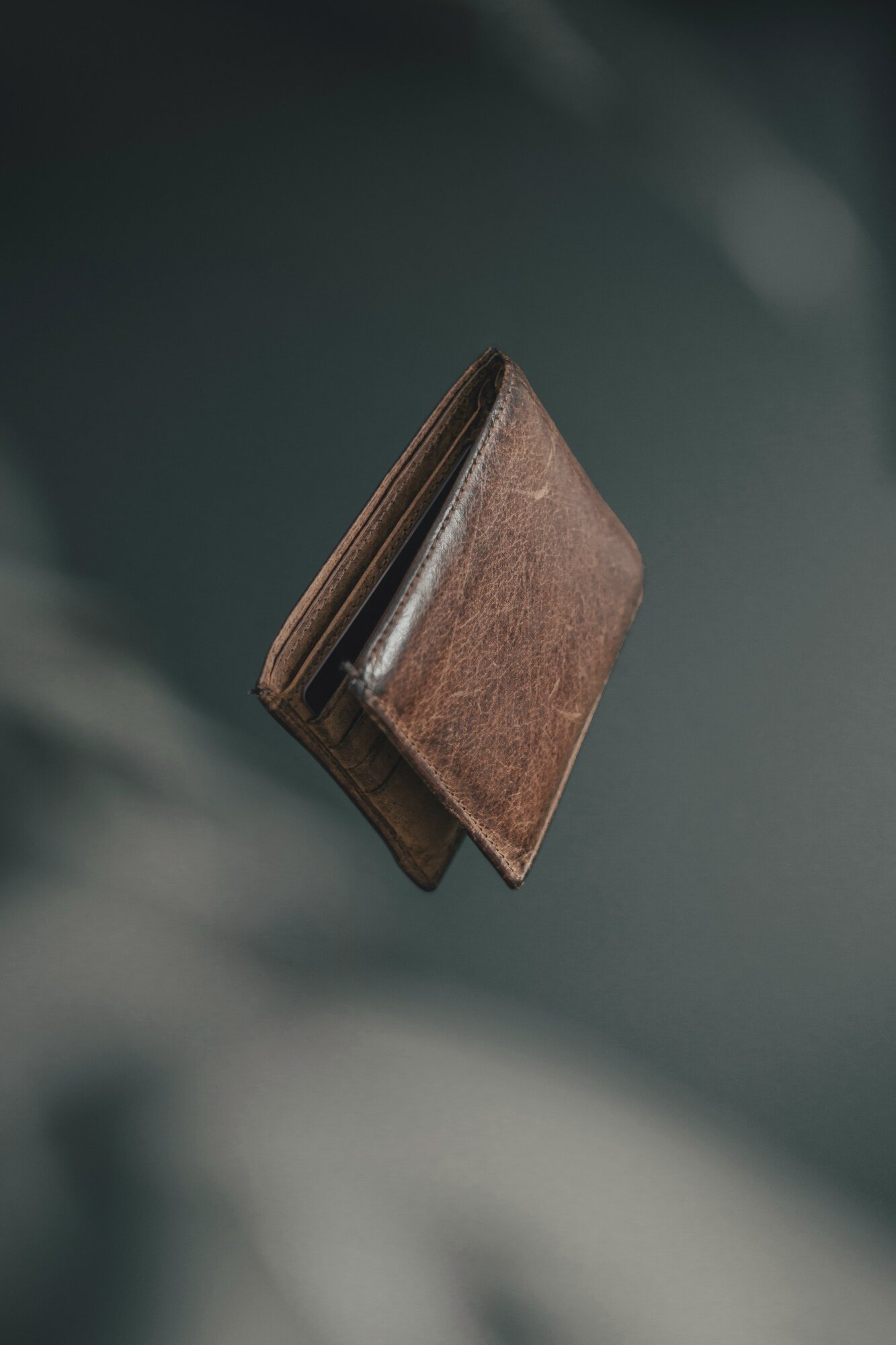 Portefeuille en cuir